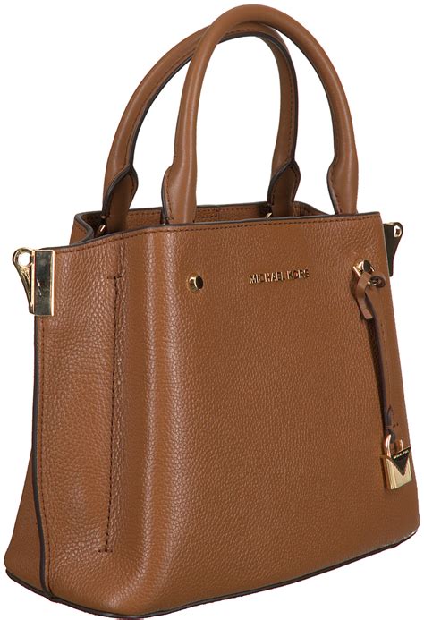 handtasche michael kors mit schloss braun klein|Designer.